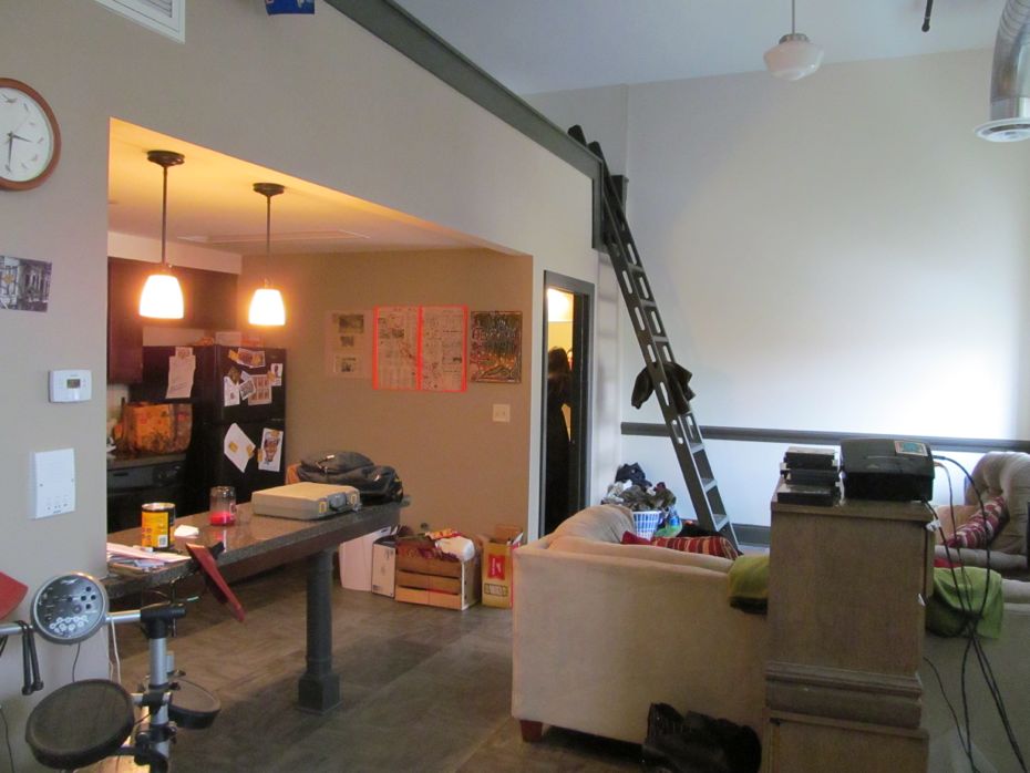 Checking out the (nearly) finished Albany Barn All Over Albany